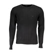 U.S. Grand Polo Schwarzer Nylon-Sweatshirt