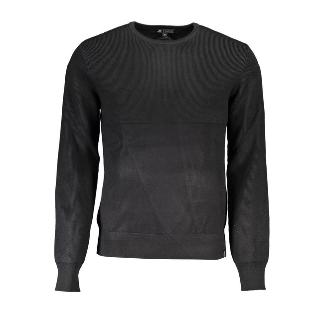 U.S. Grand Polo Schwarzer Sweatshirt aus Nylon