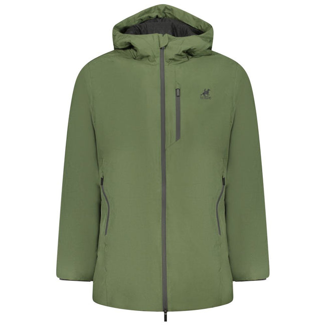U.S. Grand Polo Herrenjacke aus Verde-Polyester