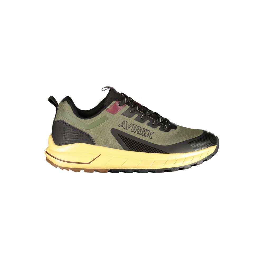 Avirex Verde Poliestere Herren-Sneaker