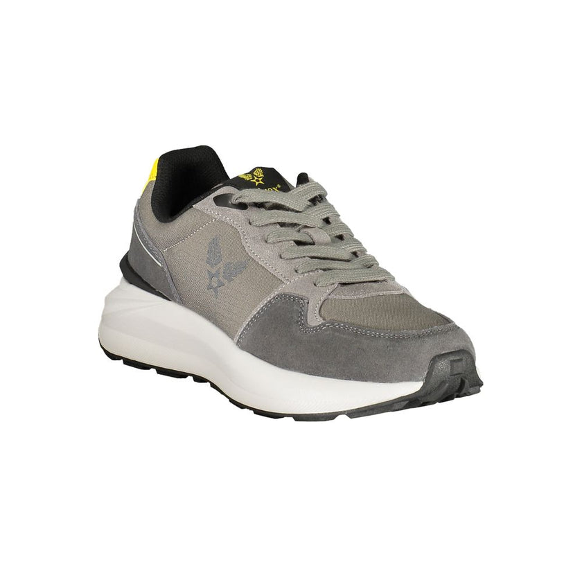 Avirex Grigio Poliuretano Herren-Sneaker