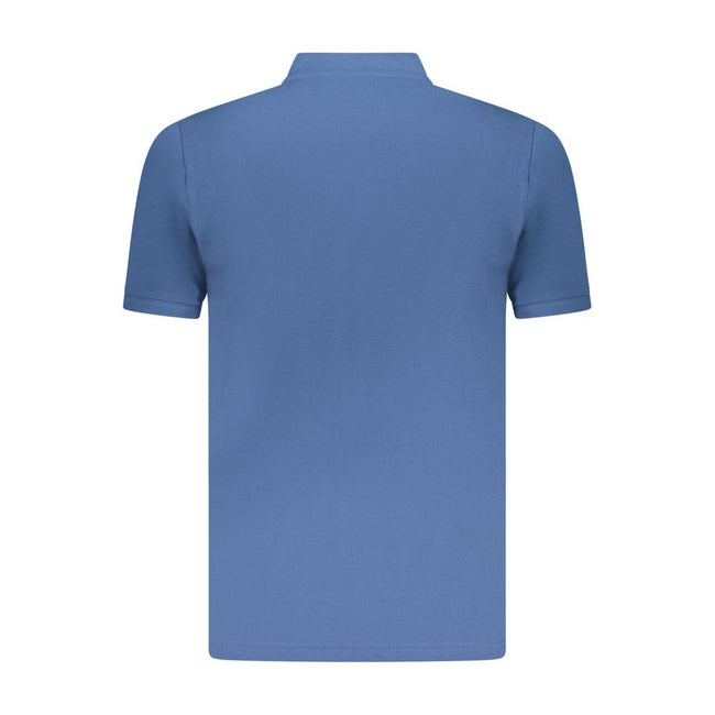 U.S. Grand Polo Blaues Baumwoll-Poloshirt für Herren