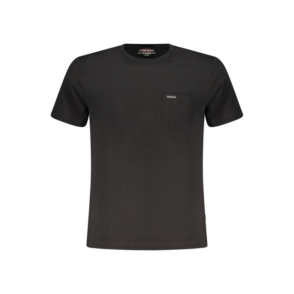 Guess Jeans Men's Black Organic Cotton T-Shirt