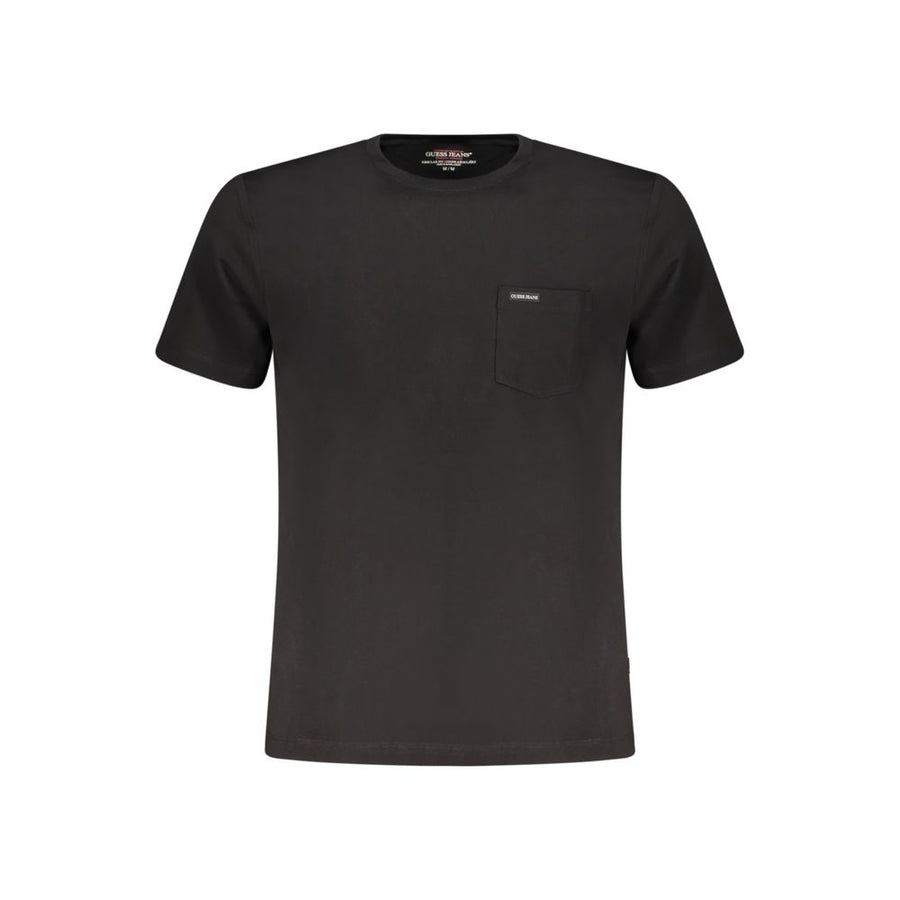Guess Jeans Men's Black Organic Cotton T-Shirt