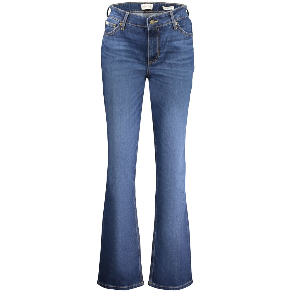 Guess Jeans Blu Baumwoll-Jeans für Damen