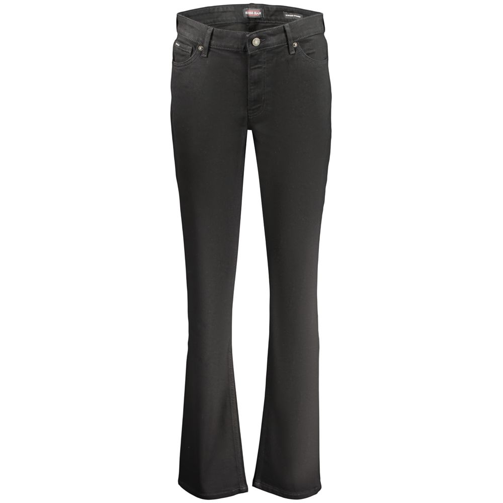 Guess Jeans Schwarze Baumwoll-Jeans für Damen