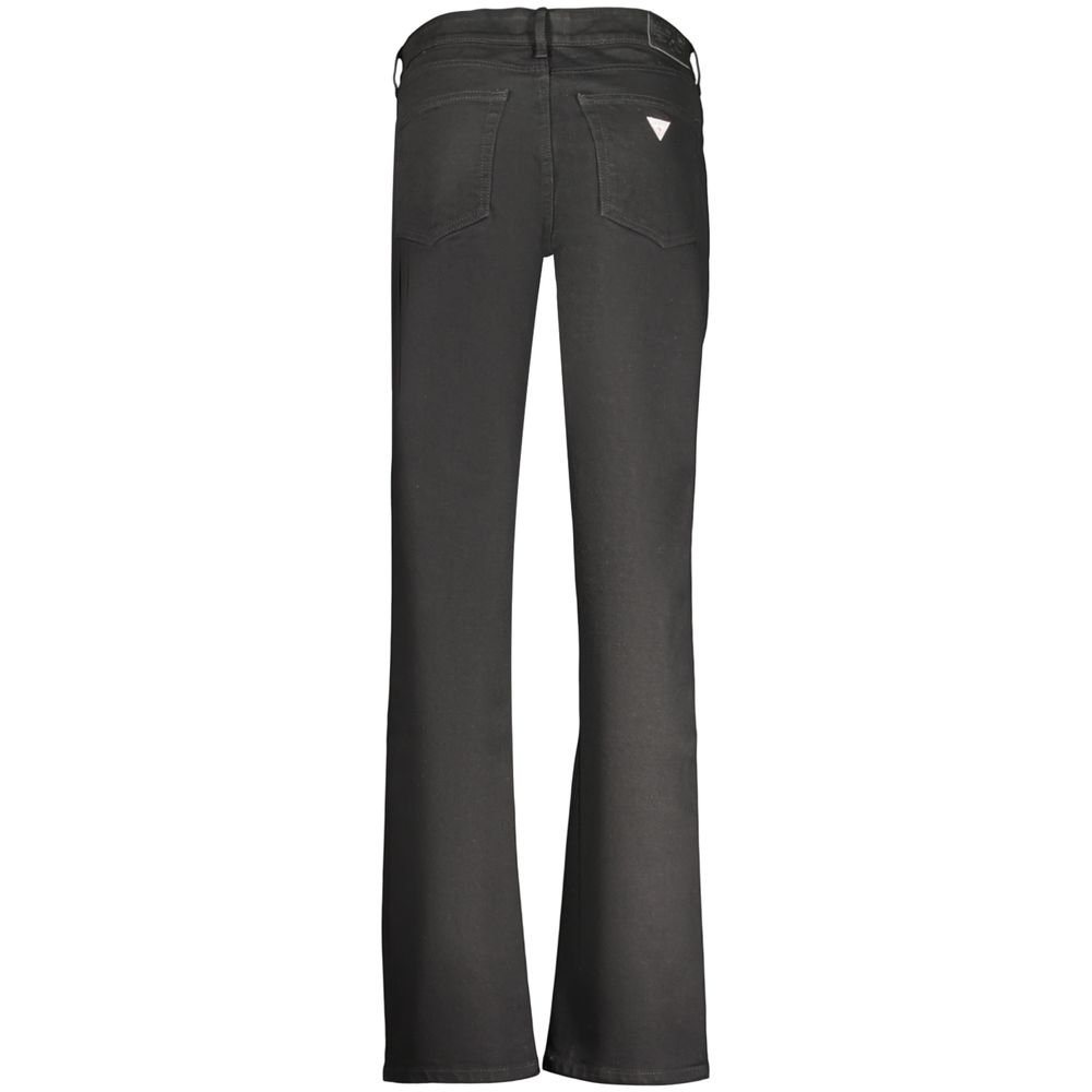 Guess Jeans Schwarze Baumwoll-Jeans für Damen