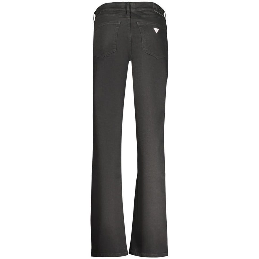 Guess Jeans Schwarze Baumwoll-Jeans für Damen