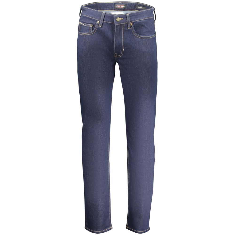 Guess Jeans Blue Cotton Jeans for Men