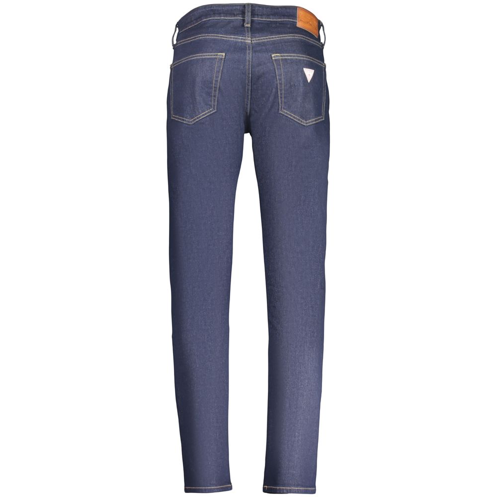 Guess Jeans Blue Cotton Jeans for Men