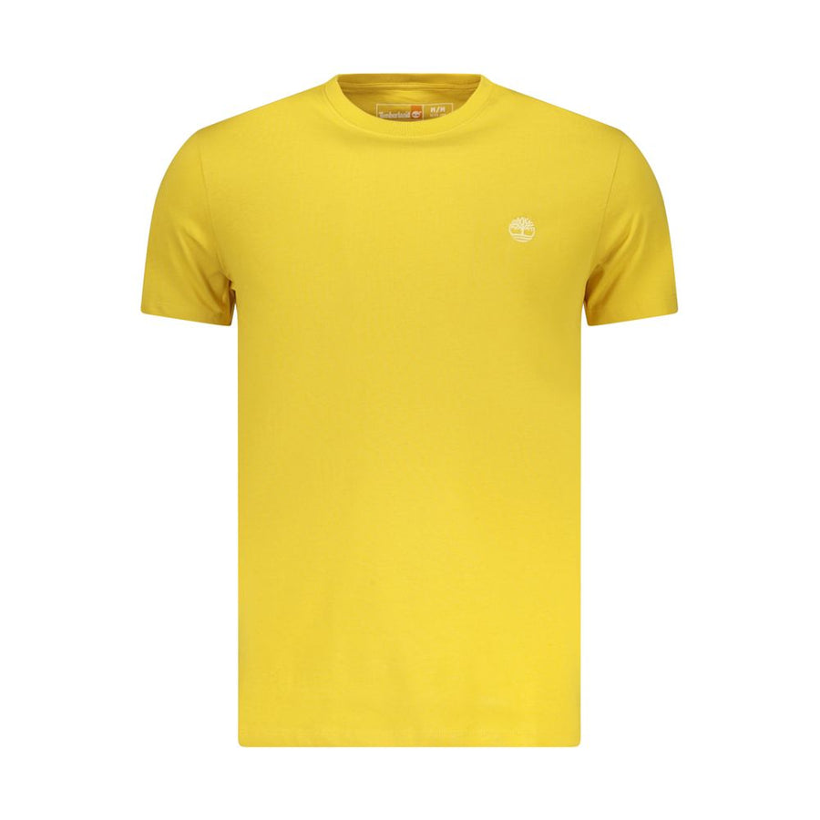 Men's Timberland Yellow Cotton T-Shirt