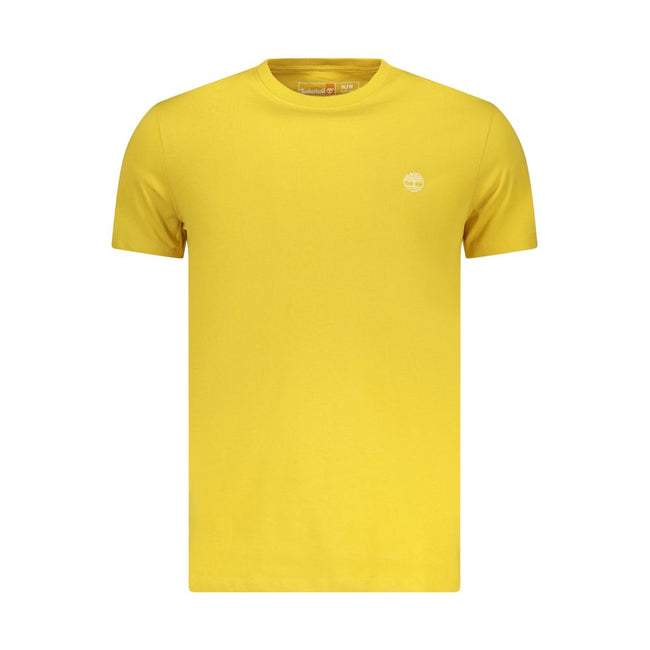 Timberland Gelbes Baumwoll-T-Shirt für Herren