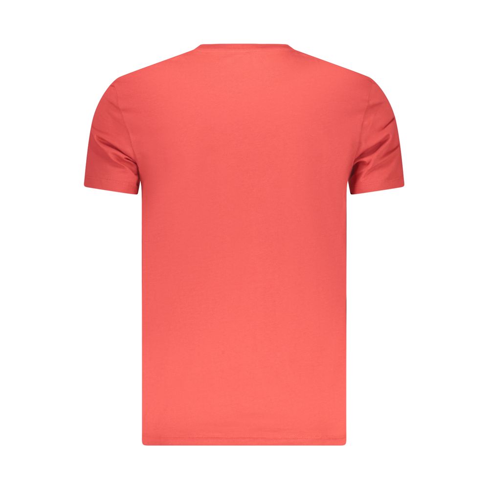 Timberland Rotes Baumwoll-T-Shirt für Herren