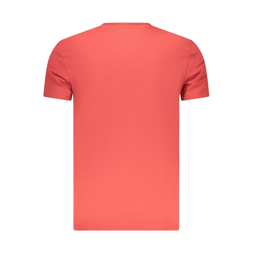 Timberland Rotes Baumwoll-T-Shirt für Herren