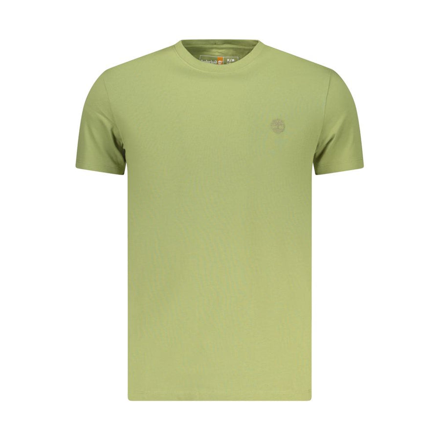 Timberland Green Cotton T-Shirt for Men