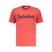 Timberland Rotes Baumwoll-T-Shirt für Herren