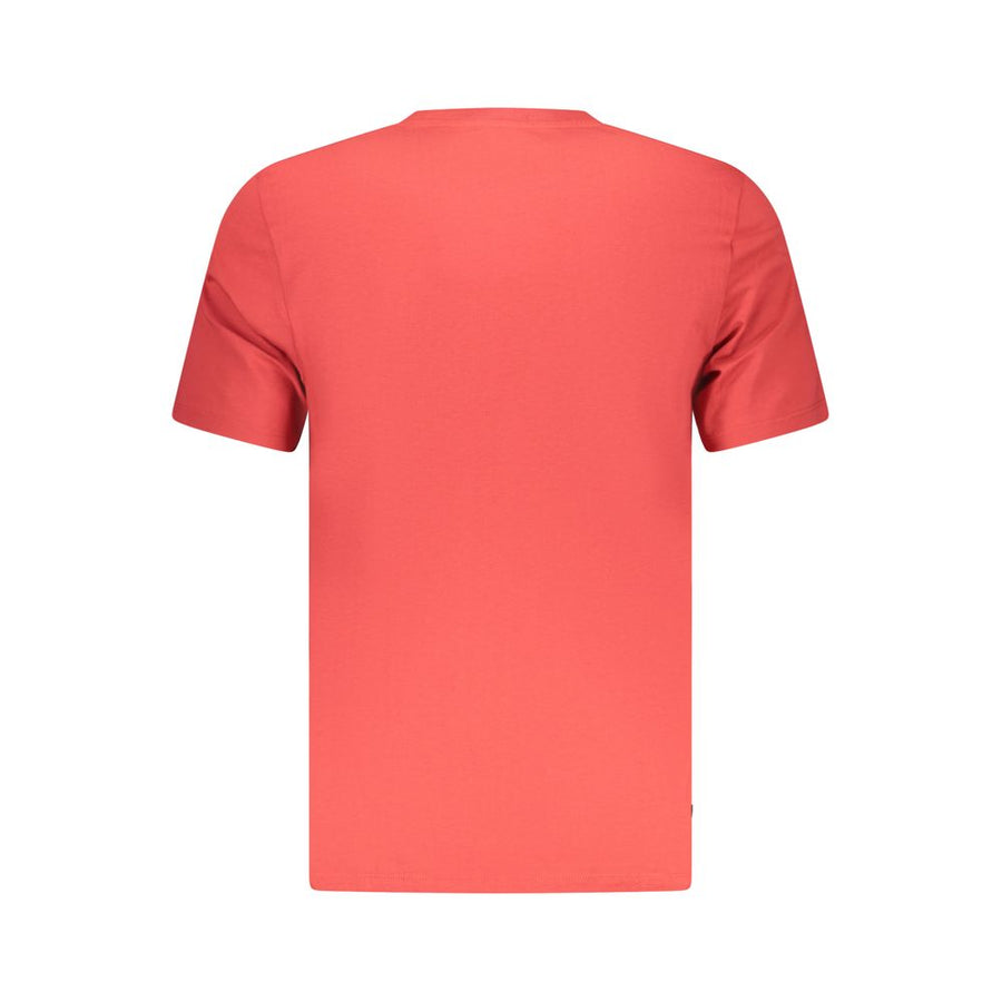 Timberland Men's Red Cotton T-Shirt