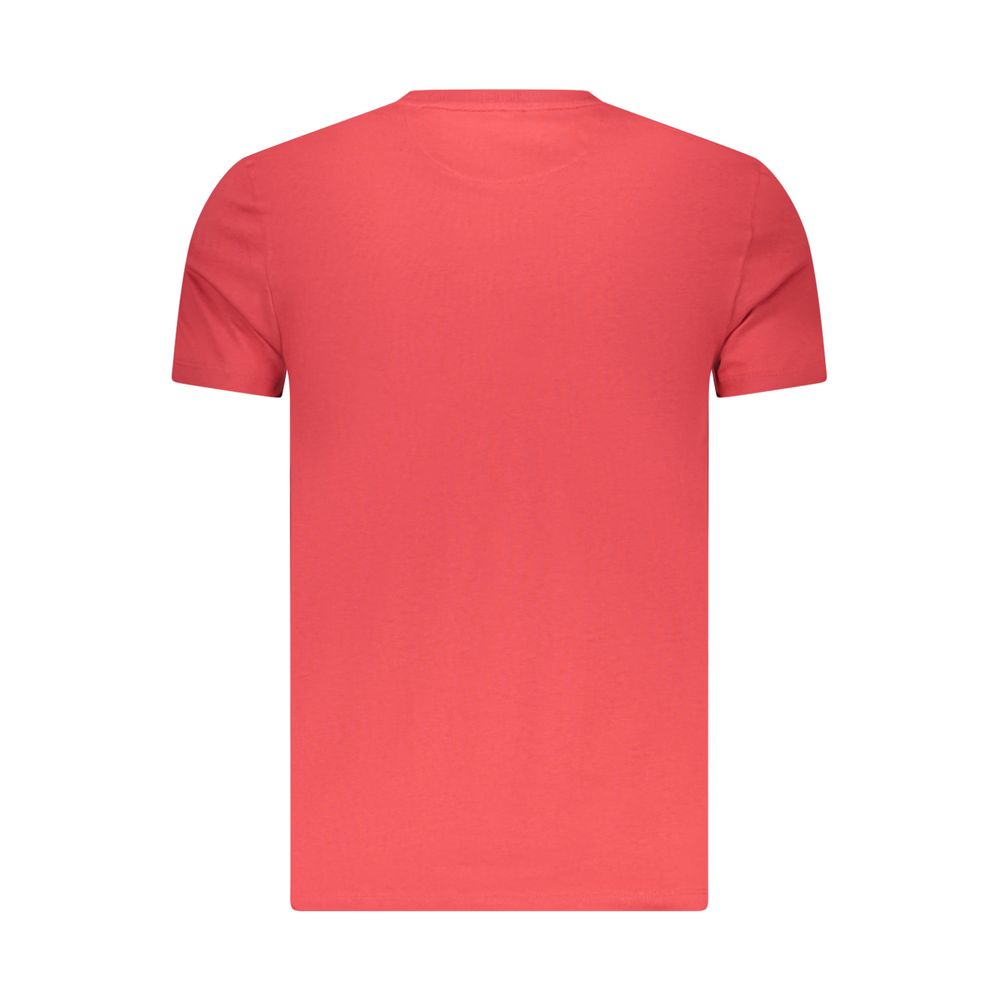 Timberland Red Cotton T-Shirt for Men