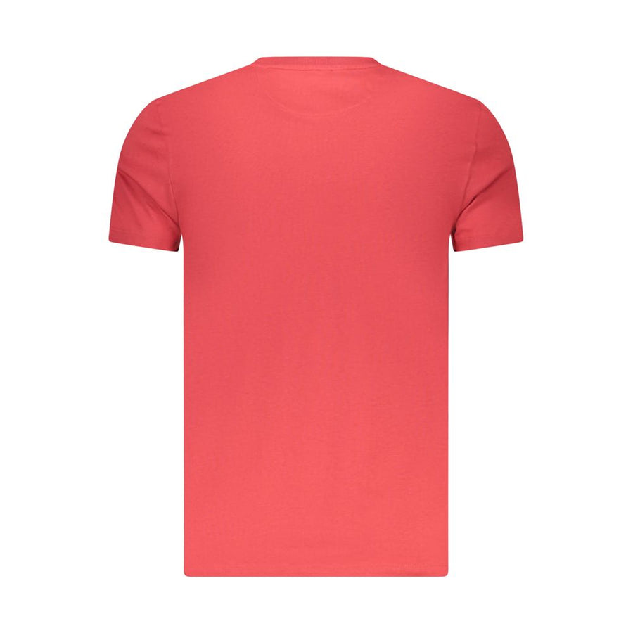 Timberland Red Cotton T-Shirt for Men