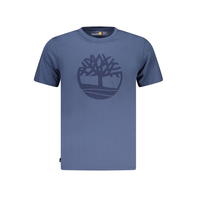 Timberland Blu Baumwoll-T-Shirt für Herren