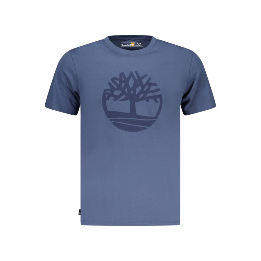 Timberland Blu Baumwoll-T-Shirt für Herren