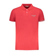 Iceberg Rotes Baumwoll-Poloshirt für Herren