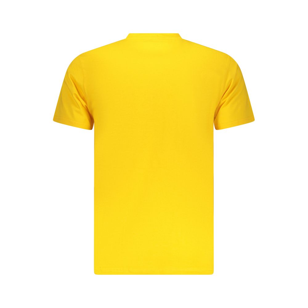 Iceberg Gelbes Baumwoll-T-Shirt