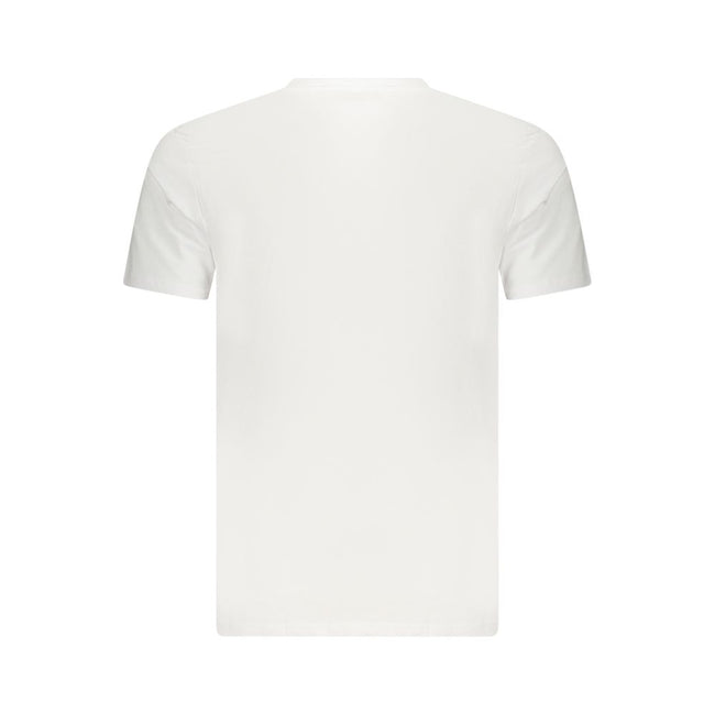 Iceberg Bianco Baumwoll-T-Shirt für Herren