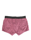 Dolce & Gabbana Pink D&G Logo Baumwoll-Boxershorts Regular Fit
