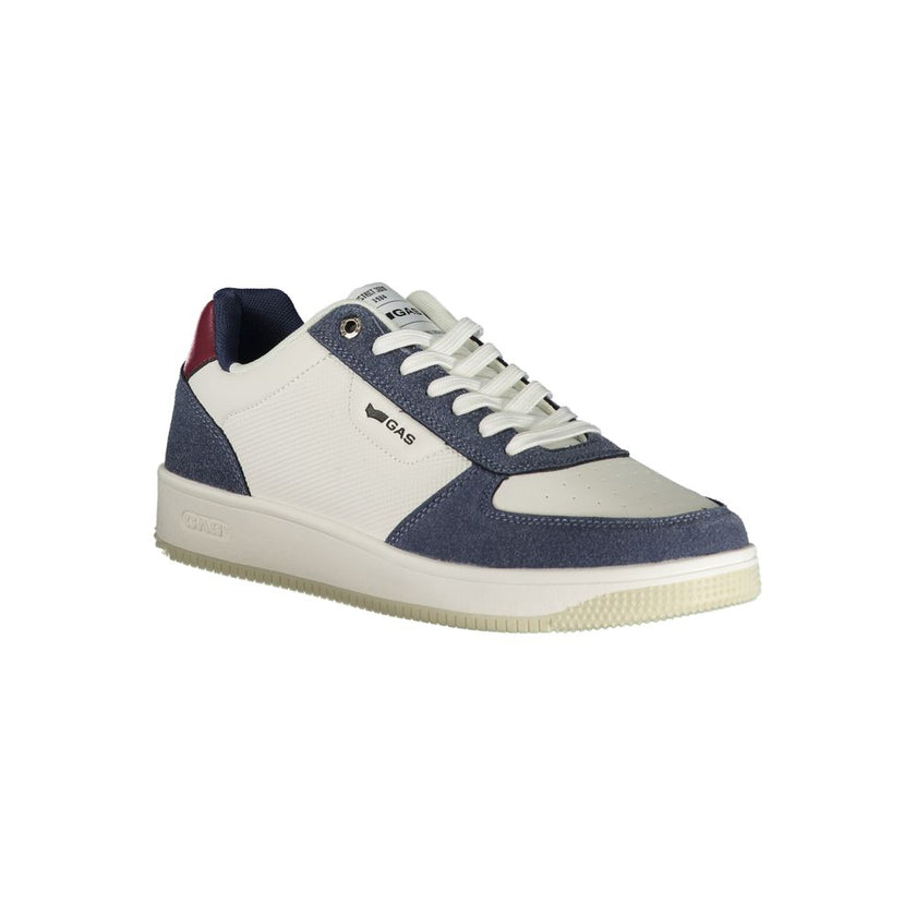Gas Weißer Herren-Sneaker aus Polyurethan