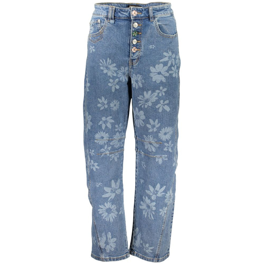 Desigual Blaue Baumwoll-Jeans Denim