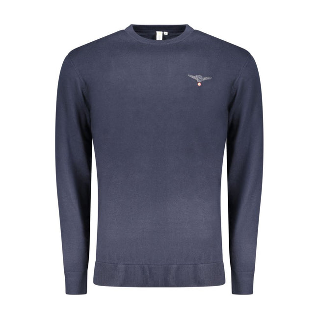 Accademia Militare Blauer Baumwoll-Sweatshirt