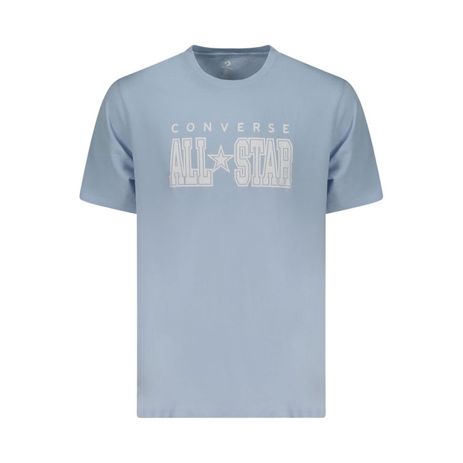 Converse Azzurro Baumwoll-T-Shirt für Herren