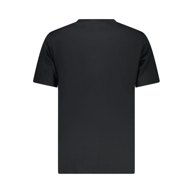 Converse Schwarzes Baumwoll-T-Shirt für Herren