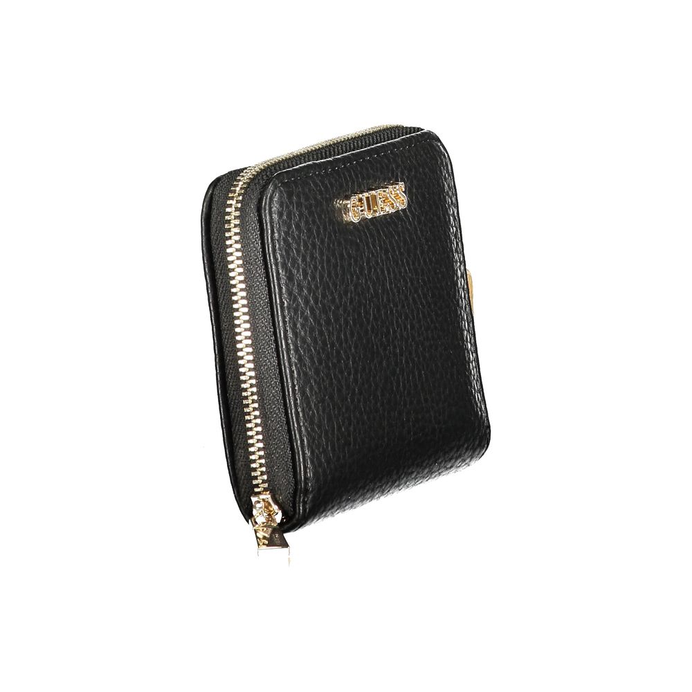 Guess Women's Black Polyurethane Wallet