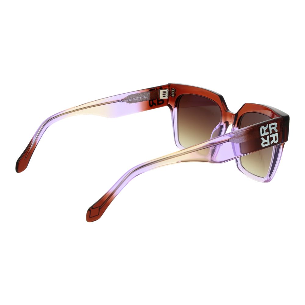 Replay Violette Sonnenbrille aus Kunststoff