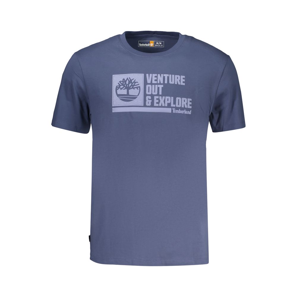 Timberland Men's Blue Cotton T-Shirt