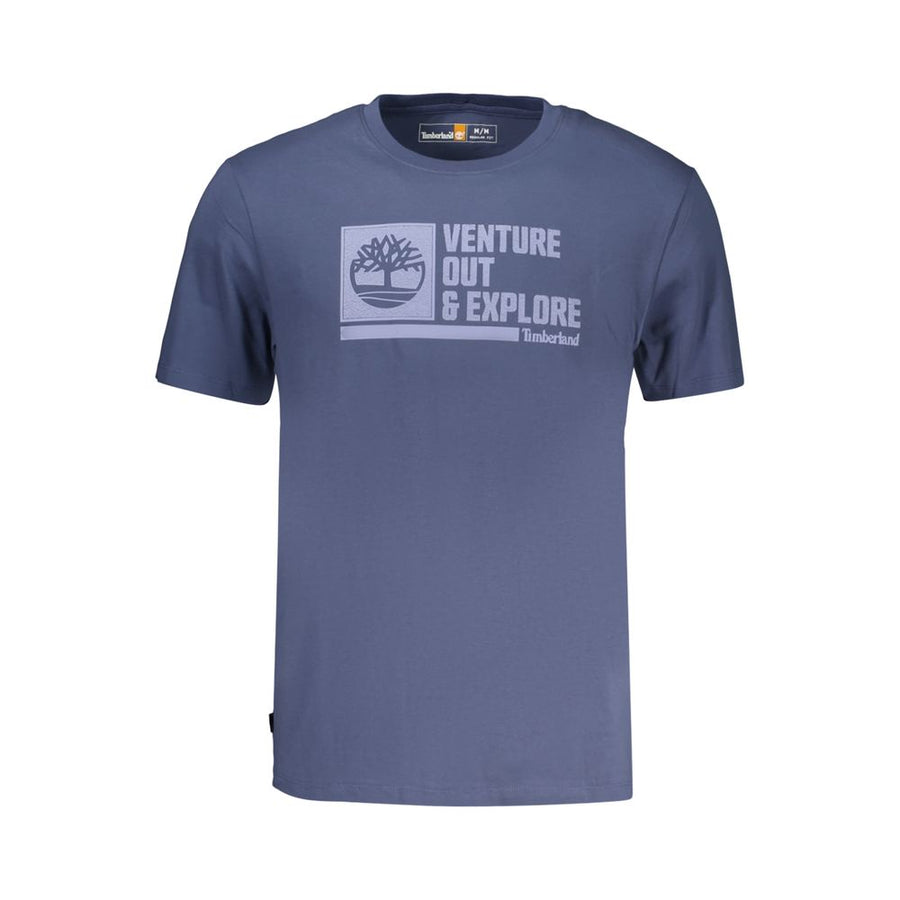 Timberland Men's Blue Cotton T-Shirt