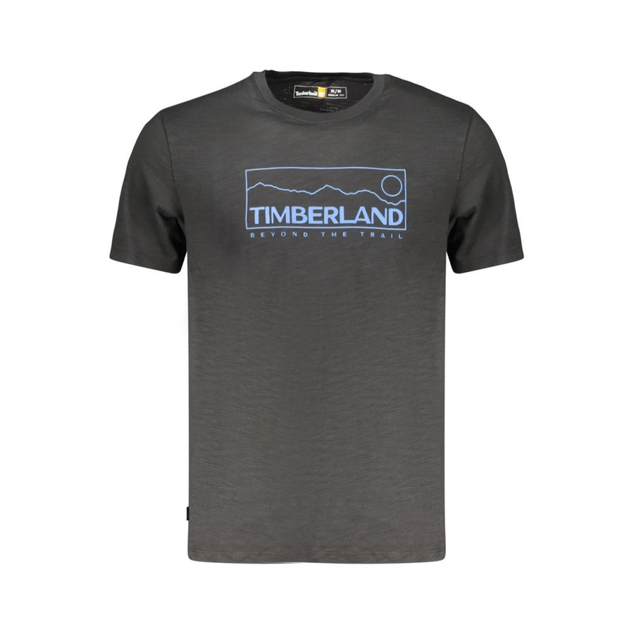 Timberland Men's Black Cotton T-Shirt