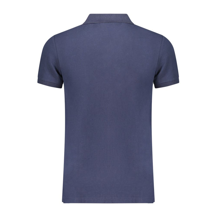 Ellesse Blaues Baumwoll-Poloshirt für Herren