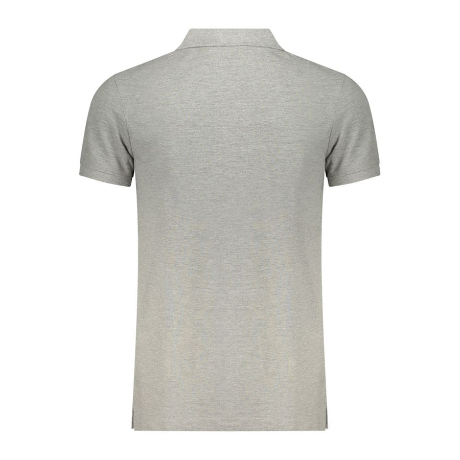 Ellesse Grey Cotton Men's Polo Shirt