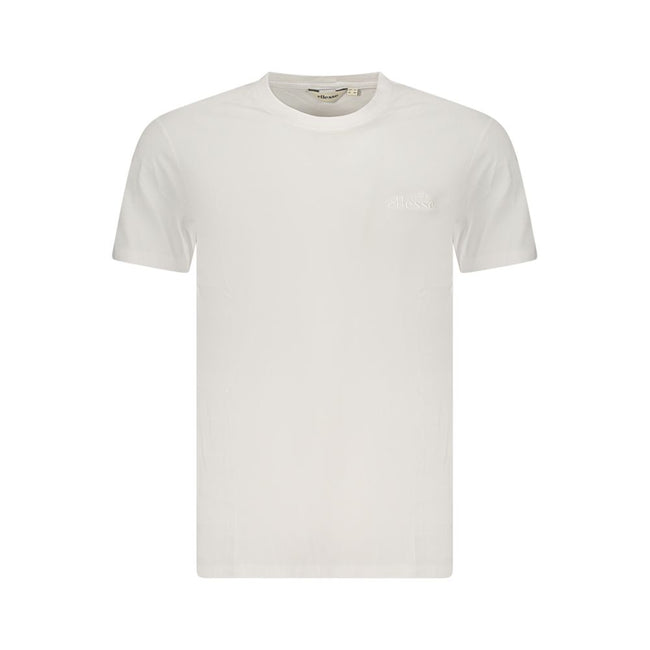 Ellesse Bianco Baumwoll-T-Shirt für Herren