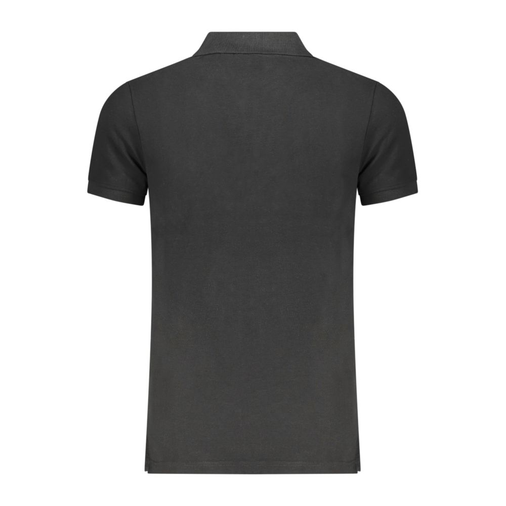 Ellesse Men's Black Cotton Polo Shirt