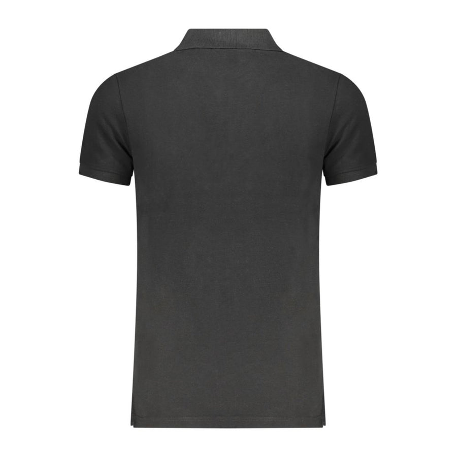 Ellesse Men's Black Cotton Polo Shirt