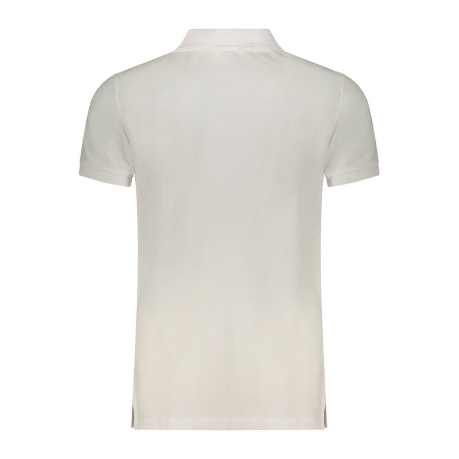 Ellesse White Cotton Men's Polo Shirt