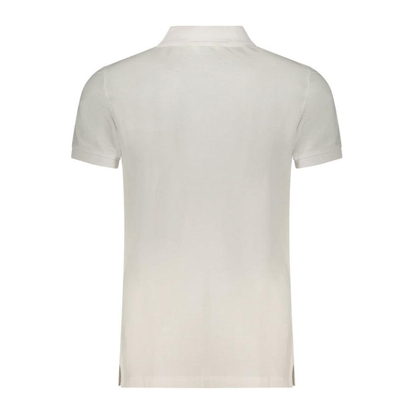 Ellesse Bianco Baumwoll-Herrenpoloshirt