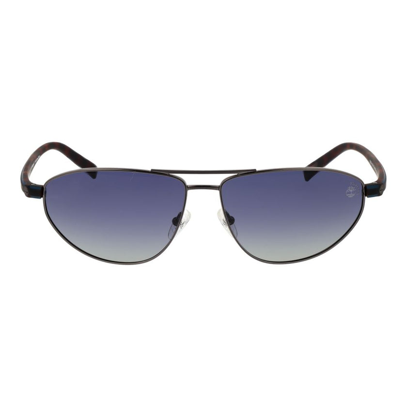 Timberland Sonnenbrille aus silbernem Metall