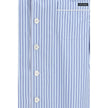 Dolce & Gabbana Blaues Baumwoll-Kurzarmhemd