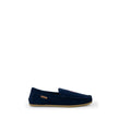 Ralph Lauren Blaue Kunstpelz-Hausschuhe