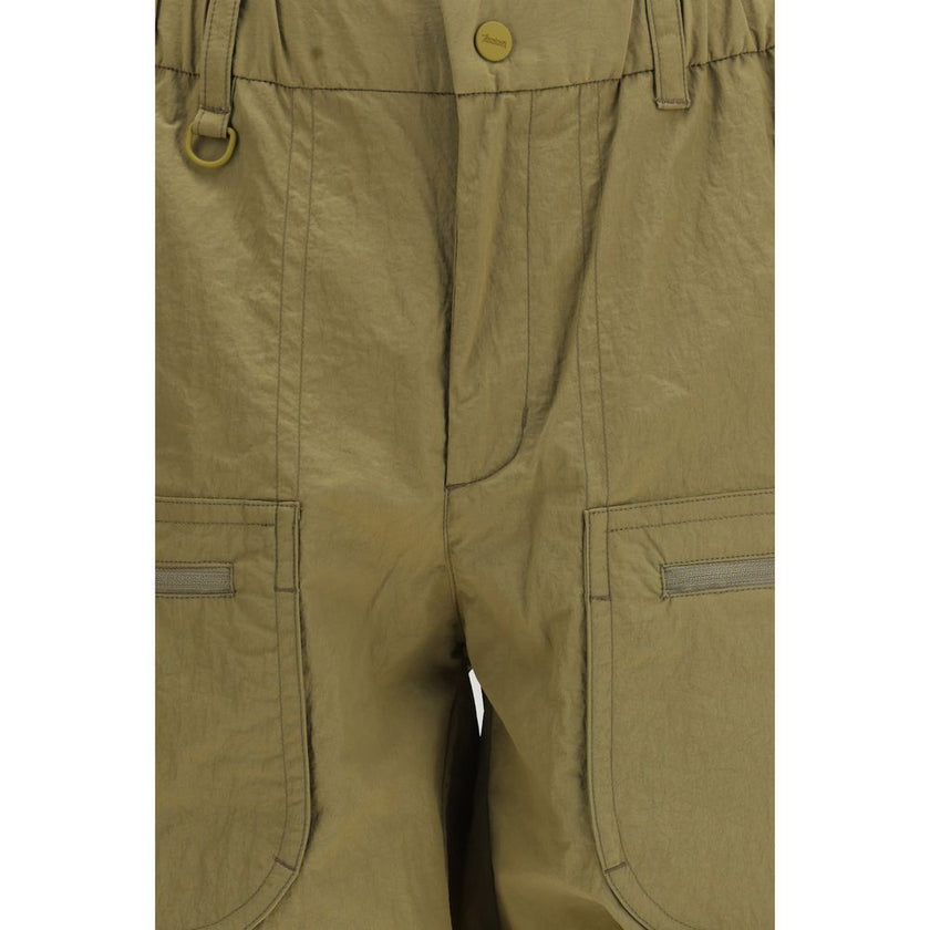 LAMINAR Zweifarbige Polyester-Bermudashorts